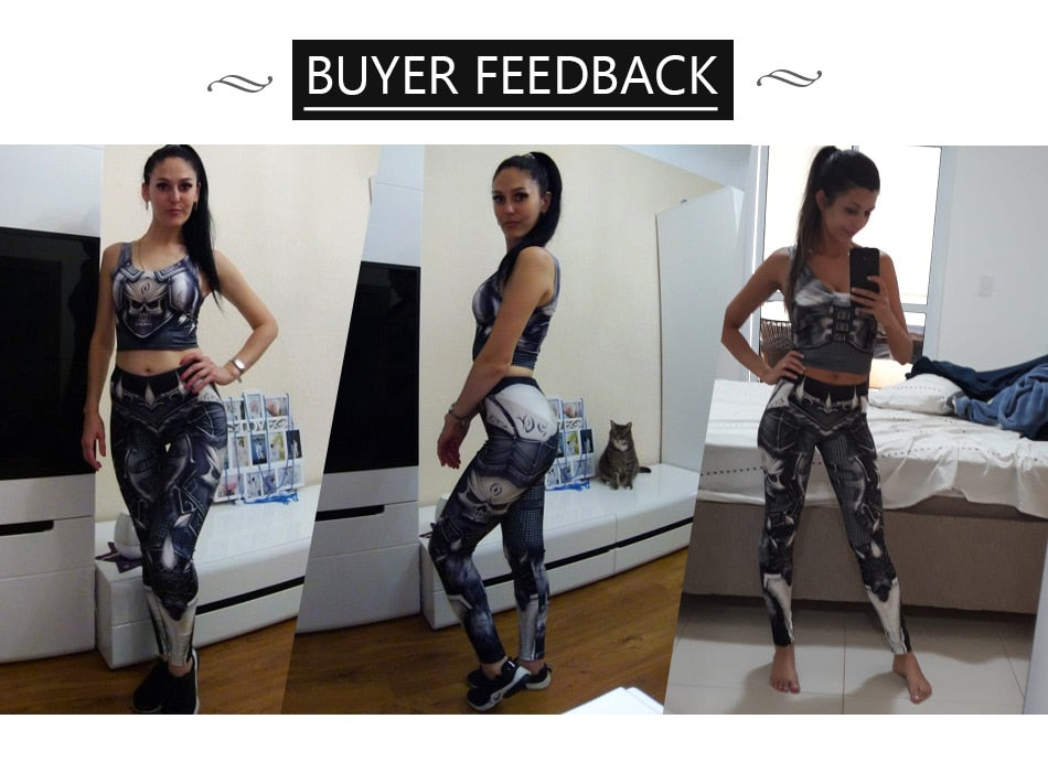 BARBARIAN Skull Women Leggings