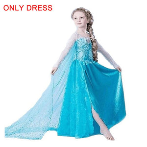 Frozen Queen Elsa & Princess Anna Costume Dresses