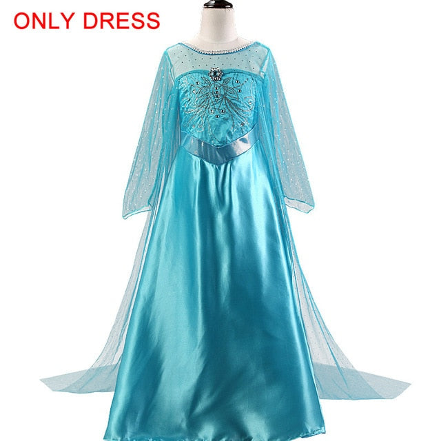 Frozen Queen Elsa & Princess Anna Costume Dresses