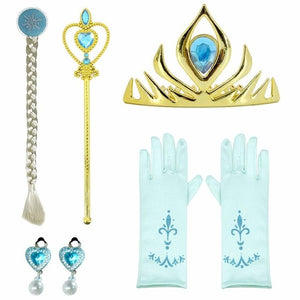 Frozen Queen Elsa & Princess Anna Costume Dresses