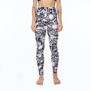 Ladies Sexy Gothic Skull Leggings