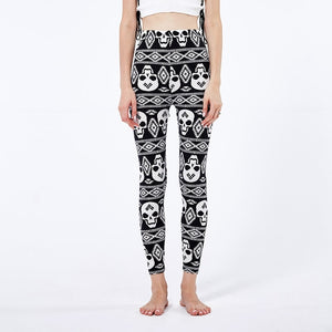 Ladies Sexy Gothic Skull Leggings
